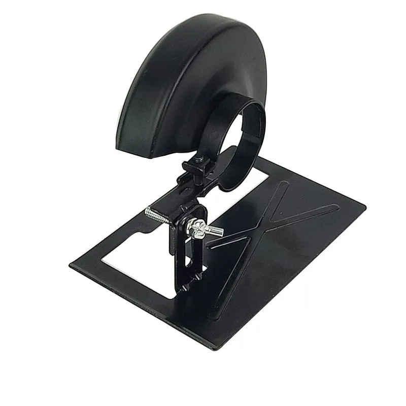 Black Cutting Machine Base Metal Wheel Guard Safety Protector Cover for