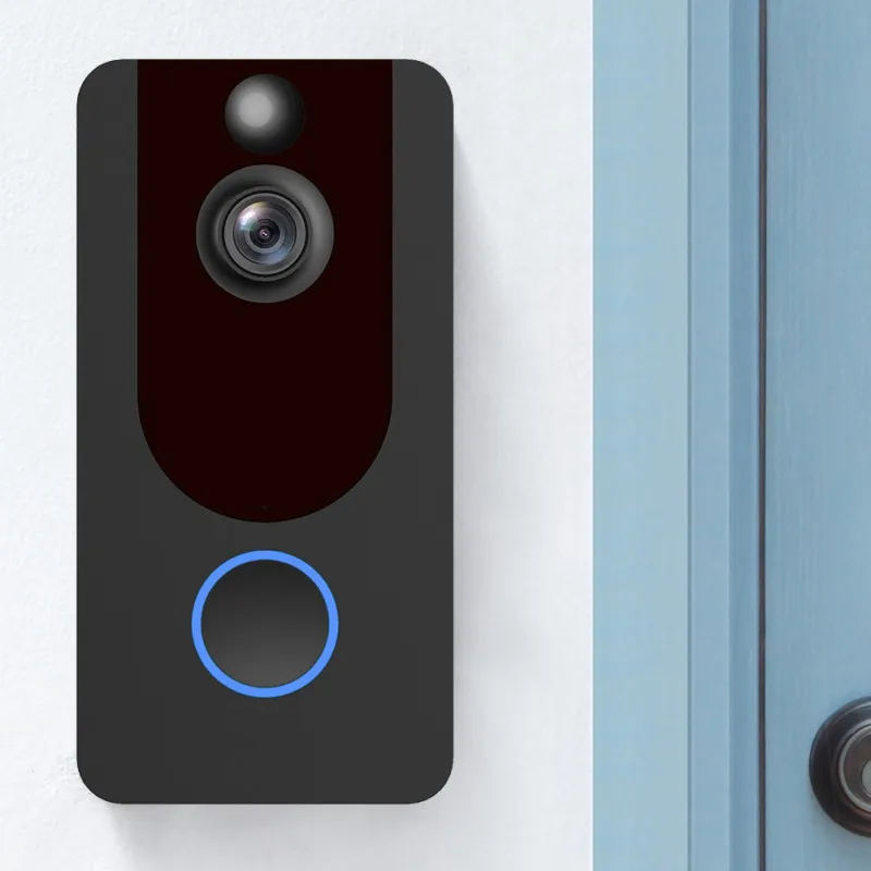 

Advanced Superior Quality V7 Smart Video WiFi Doorbell Ultra HD 1080P 2-Way Audio Talk Support PIR Motion Detection
