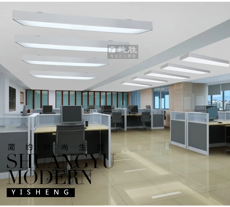 Office потолочные светильники Светодиодный черный/белый управление потолочный office рынка освещения комнаты studio лампы освещения потолка BG9