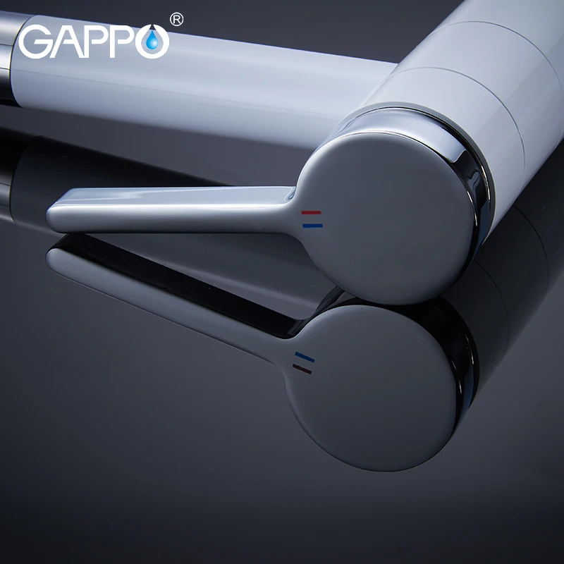 GAPPO Basin Faucets white waterfall faucet bathroom water sink faucet taps basin mixer sink faucet deck mounted mixe GAPPO Basin Faucets white waterfall faucet bathroom water sink faucet taps basin mixer sink faucet deck mounted mixe