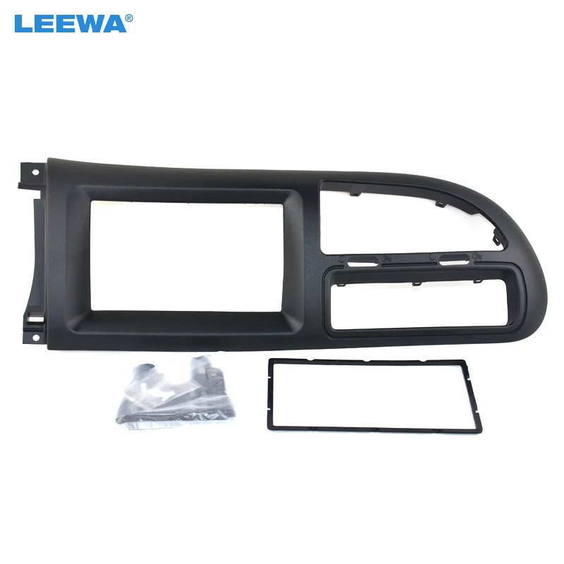 

LEEWA Car refitting DVD frame,DVD panel Car CD Radio Stereo Fascia Panel Frame Adaptor Fitting Kit For Ford Transit(2014)
