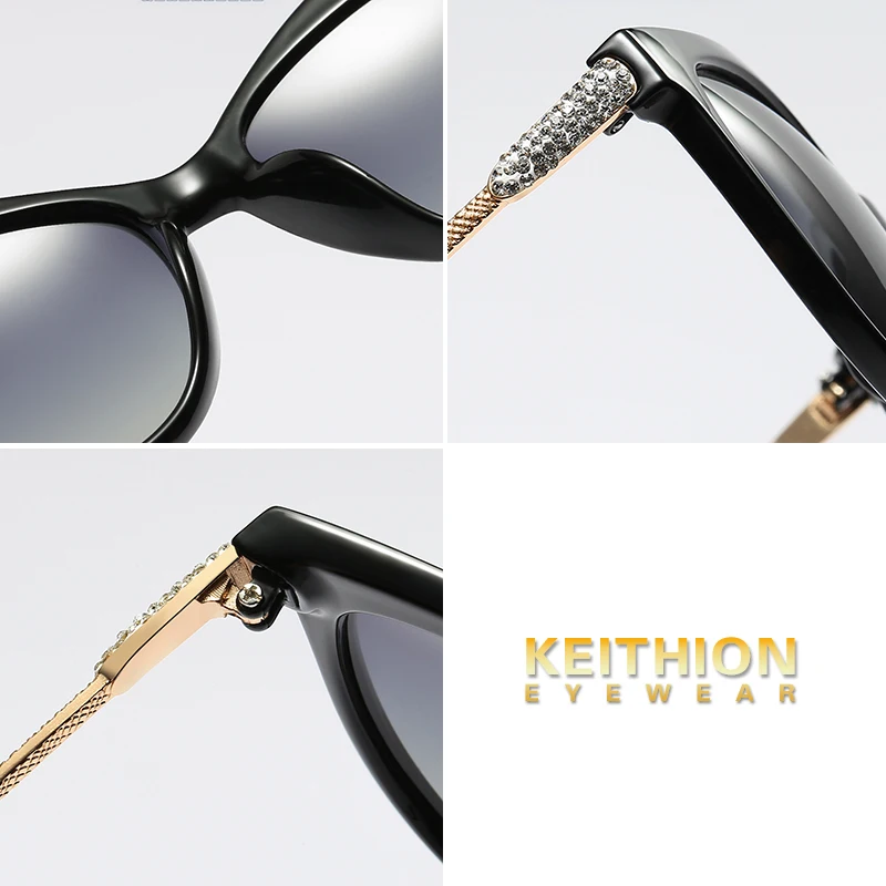 KEITHION Polarized Cat Eye Women Sunglasses Mirrored Uv400 Sun Glasses Vintage Retro Fashion Eyewear KEITHION Polarized Cat Eye Women Sunglasses Mirrored Uv400 Sun Glasses Vintage Retro Fashion Eyewear
