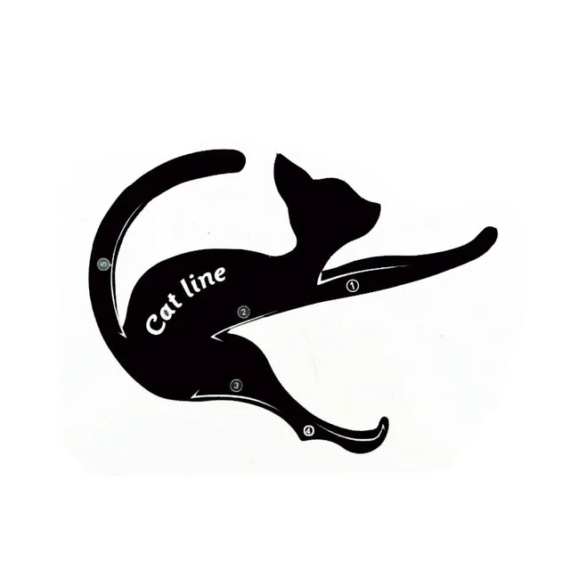 Best Offers 2 PCS/Set Women Cat Line Eyeliner Stencils Pro Eye Makeup Tool Eye Template Shaper Model Easy to make up set Tools Best Offers 2 PCS/Set Women Cat Line Eyeliner Stencils Pro Eye Makeup Tool Eye Template Shaper Model Easy to make up set Tools