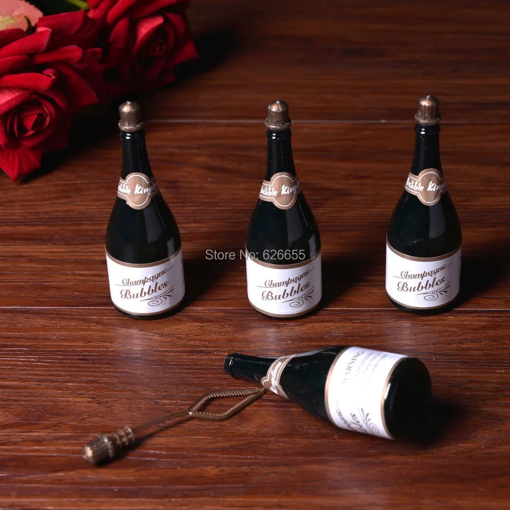 20 шт Мини пузырьки шампанского пустая бутылка для свадебной вечеринки сувениры на год