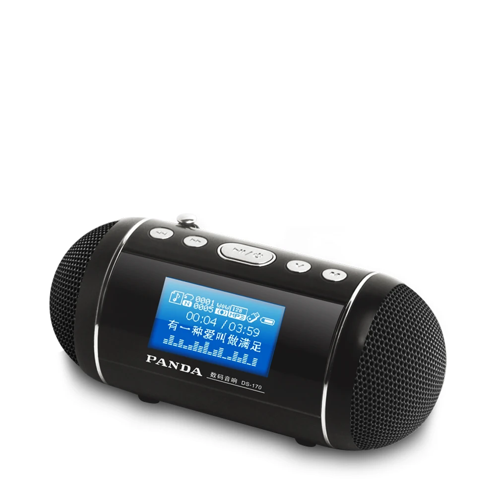 PANDA DS-170 U диск/TF карта MP3-плеер карта динамик таймер переключатель песня текст синхронизированный радио