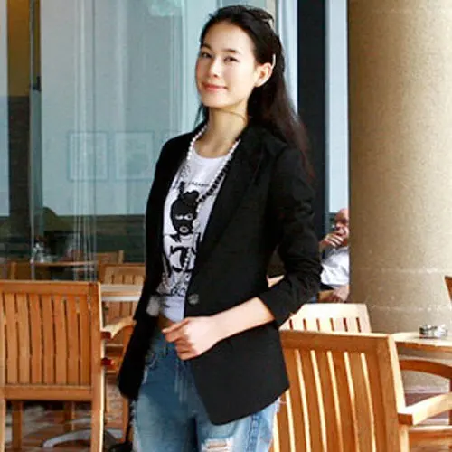 

Free shipping 2019 New fashion women's Black coat retail and Wholesale#10409