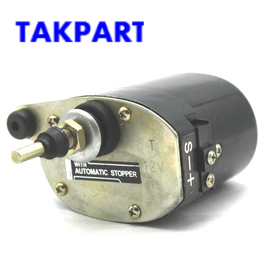 TAKPART Universal 12V Car Windscreen Wiper Motor For Willys For Jeep Tractor RSM 868 01287358 7731000001 0390506510 TAKPART Universal 12V Car Windscreen Wiper Motor For Willys For Jeep Tractor RSM 868 01287358 7731000001 0390506510