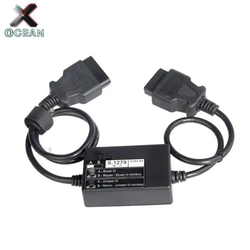 

Newest Module S.1279 Lexia PP2000 Diagnostic Connector S1279 For New Cars Boxer Jumper III Professional For Peugeot For Citroen