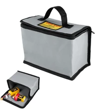 1pcs Fireproof RC LiPo font b Battery b font Safety Bag Safe Guard Charge Sack 20x170x28mm