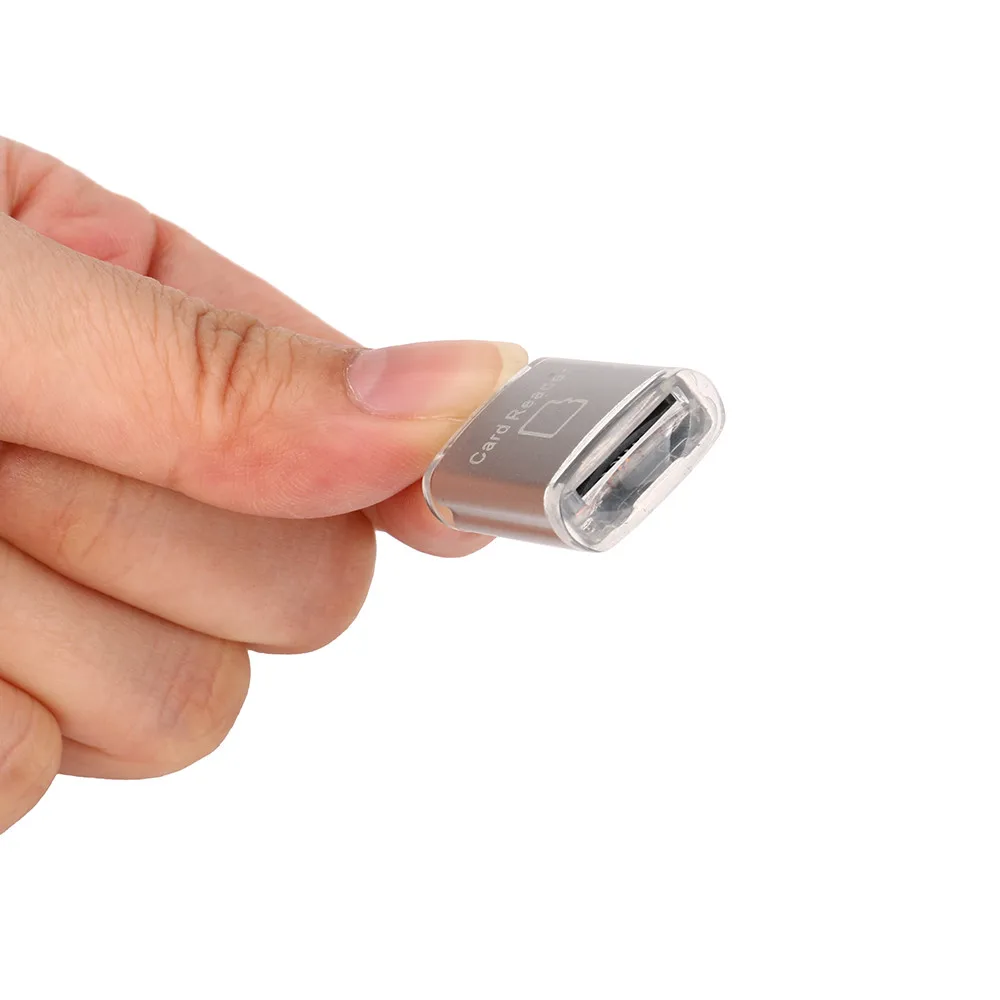 Мобильный считыватель карт C Тип USB 3,1 smart card reader Функция Поддержка TF/SD карты мини черный для мобильного телефона совместимый свет