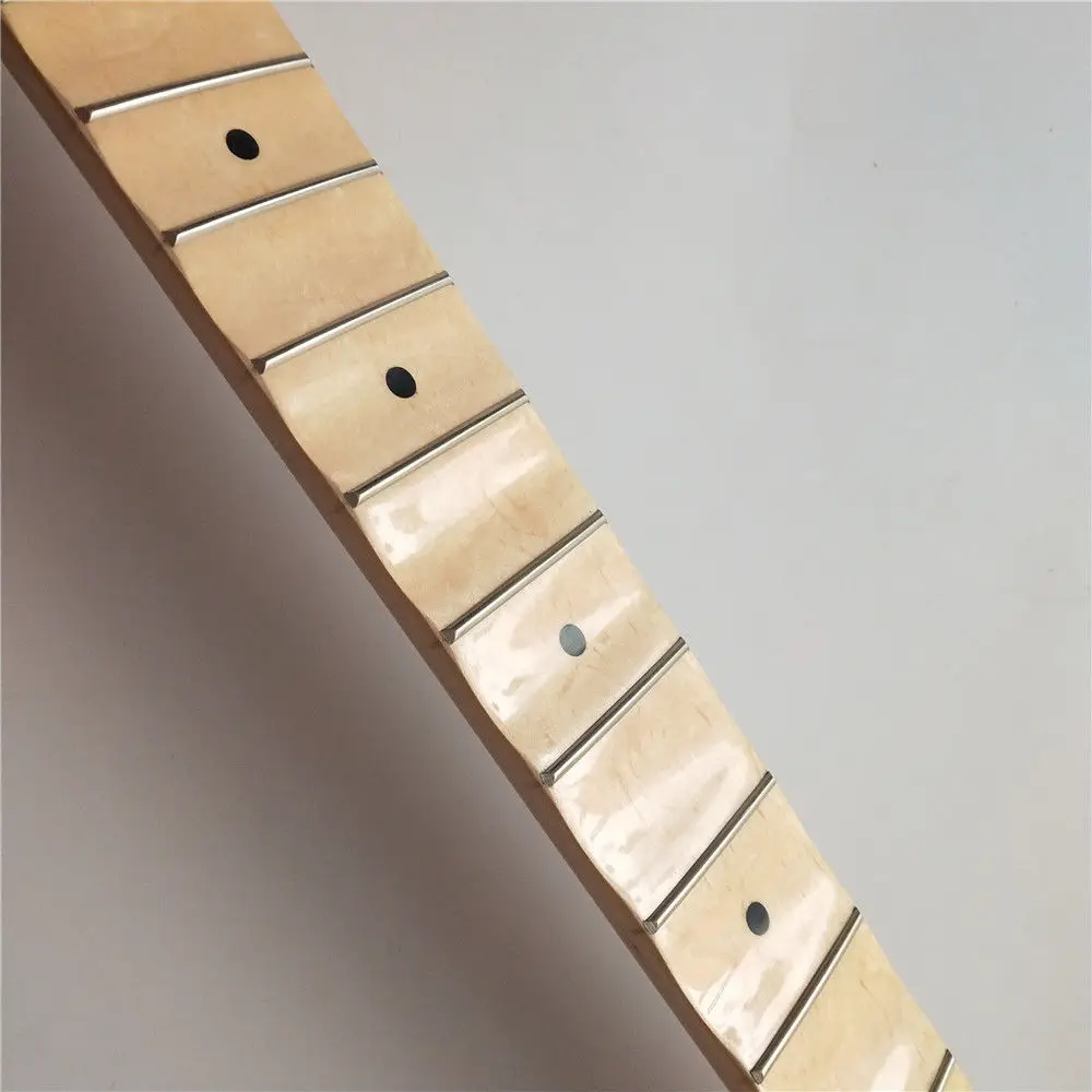 Полный scalloped гитары шеи замена 22 лада клен ST стиль Floyd rose nut