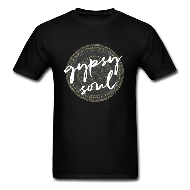 US $10.56 Lasting Charm Gypsy Soul Chic Geometry Sports T Shirt Men Letter Team Tee Sports Shirts Birthday To