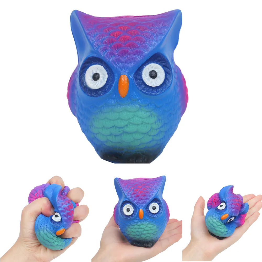 Funny Squishy Toy Slow Rising Squeeze Kid Toys Adorable Owl Scented