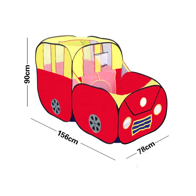 Детский игровой ярд, детский безопасный портативный игрушечный манеж, палатка, огромный Автомобильный дизайн, домик, домик, мяч, бассейн, открытый, Крытый