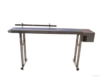 

1PC 220V SYB-01 band carrier, Belt conveyor for bottles/ food/ products 1m-2m customized moving belt, rotating table