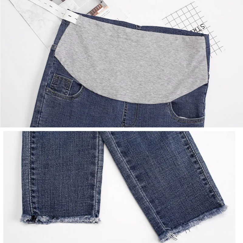 3XL беременности и родам одежда эластичные мягкие джинсы для беременных, обтягивающие, для беременных, брюки для беременных Для женщин одежда на весну и лето