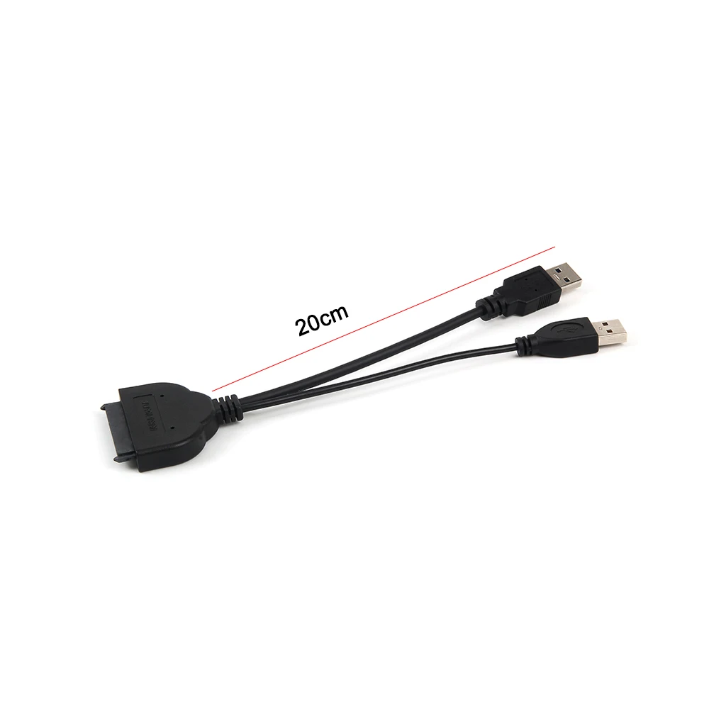Высокая QualityUSB3.0 SATA 7 + 15PIN адаптер кабель флэш конвертер для 2 5 дюймов жесткий диск