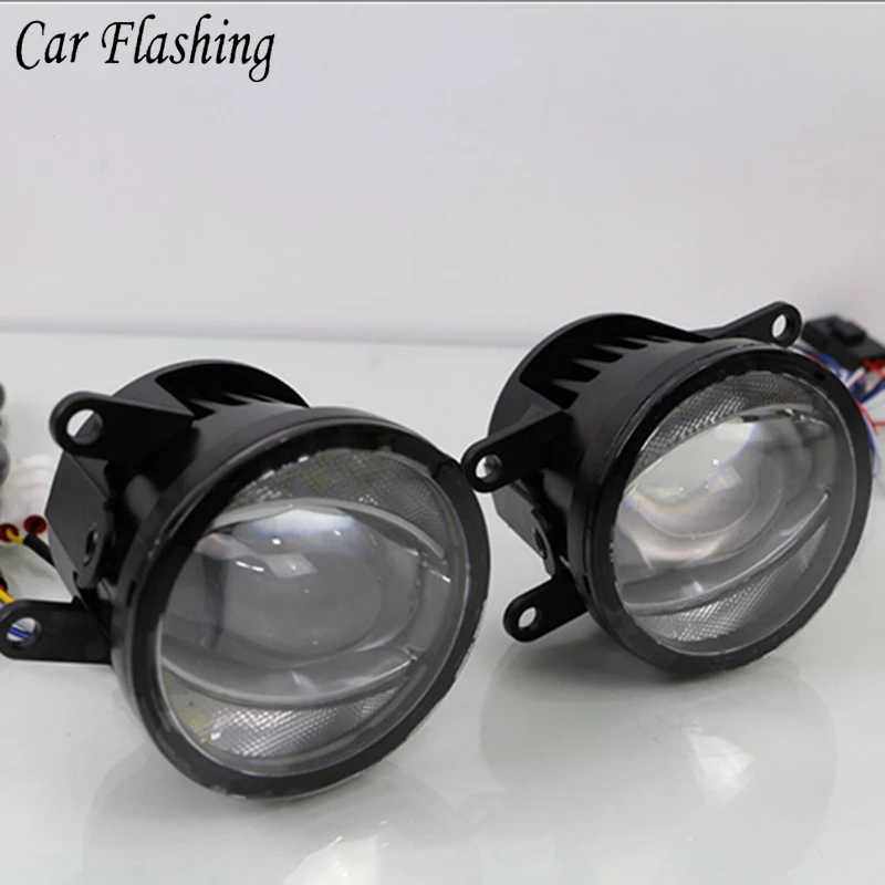 

Car Flashing Led Fog Lamp with LED DRL Daytime Running Light For Mazda BT50 2012 2013 2014 2015 2016
