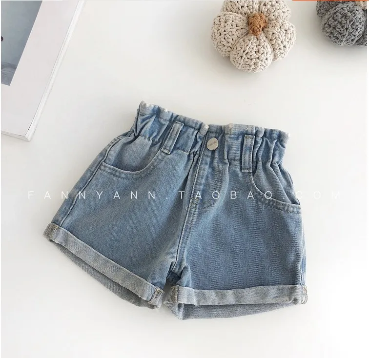 

Summer Kids Baby Girls Shorts Boys Jeans Short Pants Toddler Casual Pants for Baby Boys Shorts Cotton Girls Denim Shorts 1-6Y