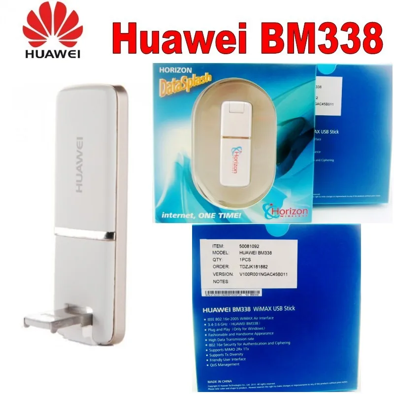 HUAWEI BM338 WiMAX интерфейсом USB