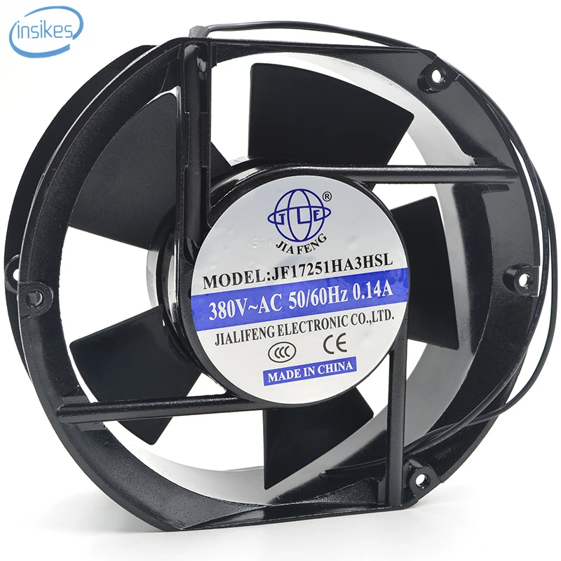 JF17251HA3HSL Exhaust Two Phase Welding Machine Cooling Fan AC 380V 0