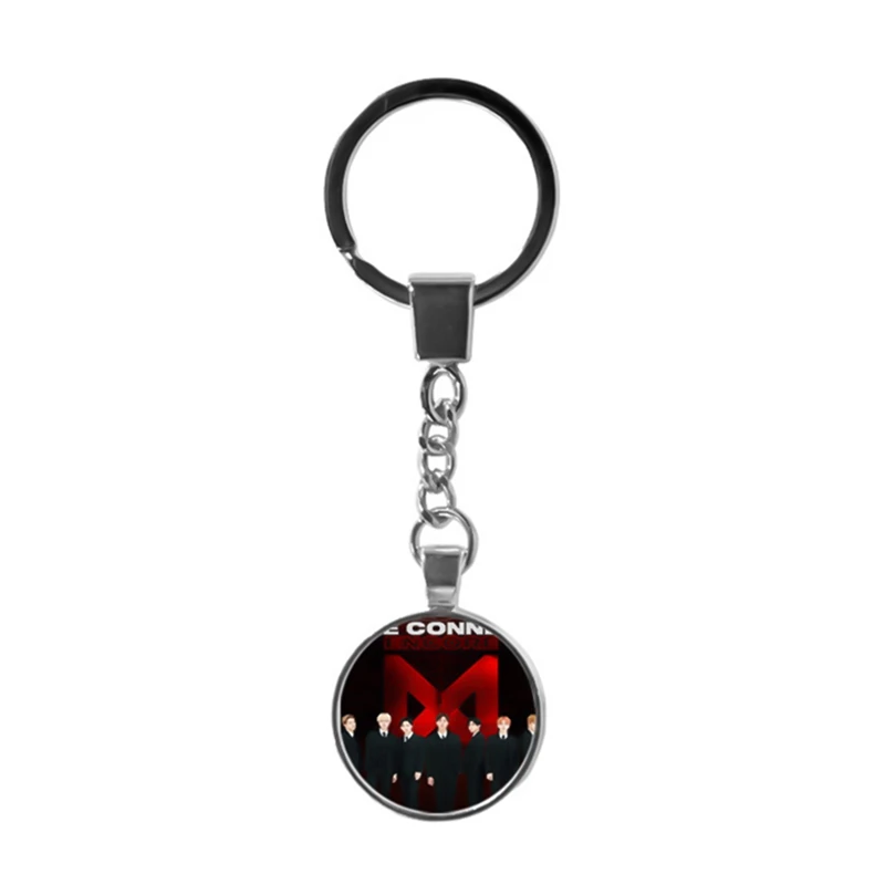 

Kpop Red Velvet Blackpink Cute Metal Keychain Seventeen Keyring Key Holder Wanna One Monsta X Fashion Bag Pendant Charm