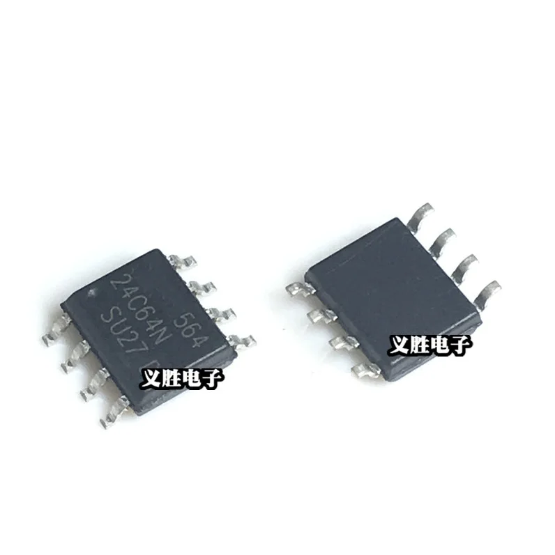 10 Pièces AT24C64-10TU-2.7 TSSOP 8 AT24C64 24C64 2-Wire Serial EEPROM