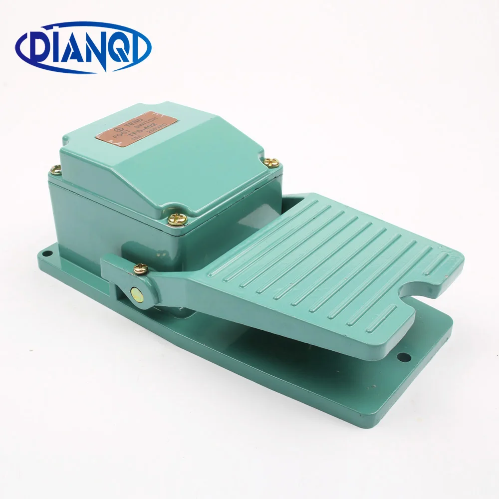 Metal Momentary Contact Antislip Pedal Industrial Foot Footswitch AC 250V 15A BT