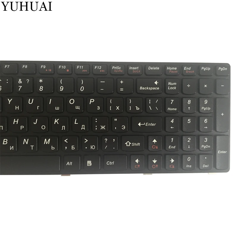  Russian 100% New Keyboard FOR LENOVO G780 G770 G780A G770A RU laptop keyboard Black border
