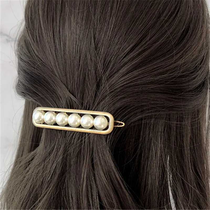 1 pc Retro Vintage Crystal Pearl Elegant Women Barrettes Hair Clip For Women Girl Wedding Hair Accessories drop shipping 1 pc Retro Vintage Crystal Pearl Elegant Women Barrettes Hair Clip For Women Girl Wedding Hair Accessories drop shipping