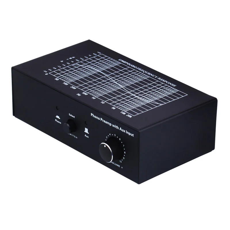 

Phono Turntable Preamp Signal Amplifier Prephonograph with Auxiliary Input Volume Control XJ66