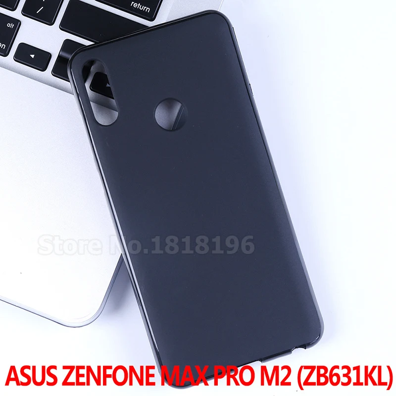 Чехол Zenfone Max Pro (M2) ZB631KL силиконовый ультратонкий прозрачный мягкий чехол из ТПУ