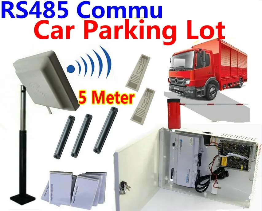 RS485 линия управления Автостоянка UHF RFID 900MHz 0-5 метров дальность читателя rs485