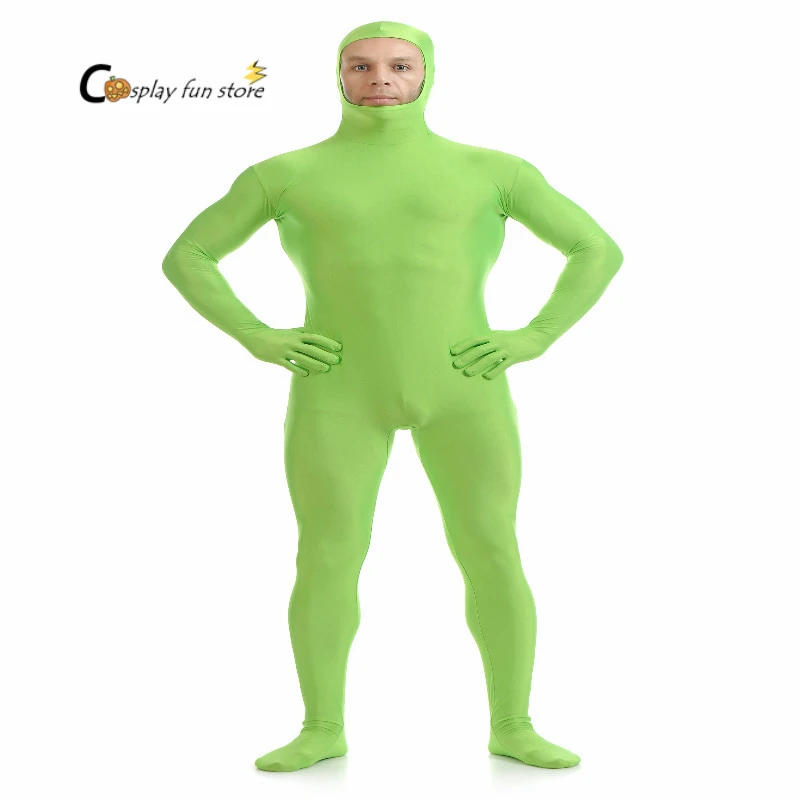 Cosplay&ware Pink Joji Zentai Suit Open Face Catsuit Halloween Costumes Adult Bodysuit Customized Stage Unitard Dance Wear -Zentai shop online