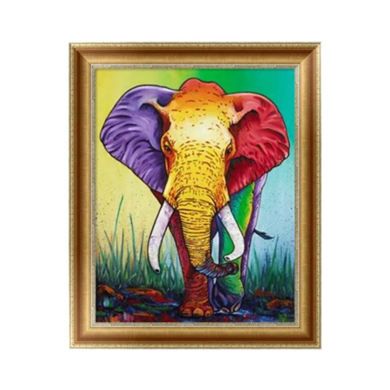 

Home Embroidery Diamond Painting Series European and American Style Chic Decor Magic Cross Stitch Round DIY