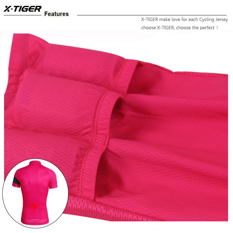 Женская одежда для велоспорта X Tiger летняя MTB гонок|bike clothes|bicycle wearropa ciclismo |