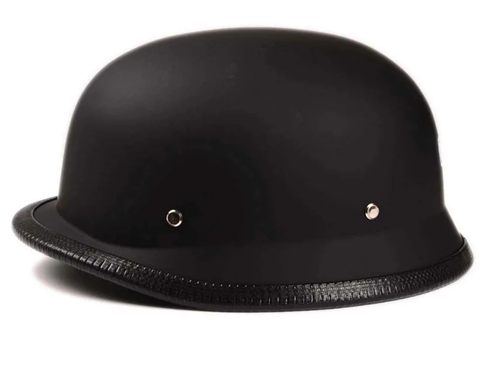 Buy GERMAN STYLE SUMMER STEEL MOTORCYCLE HALF HELMET