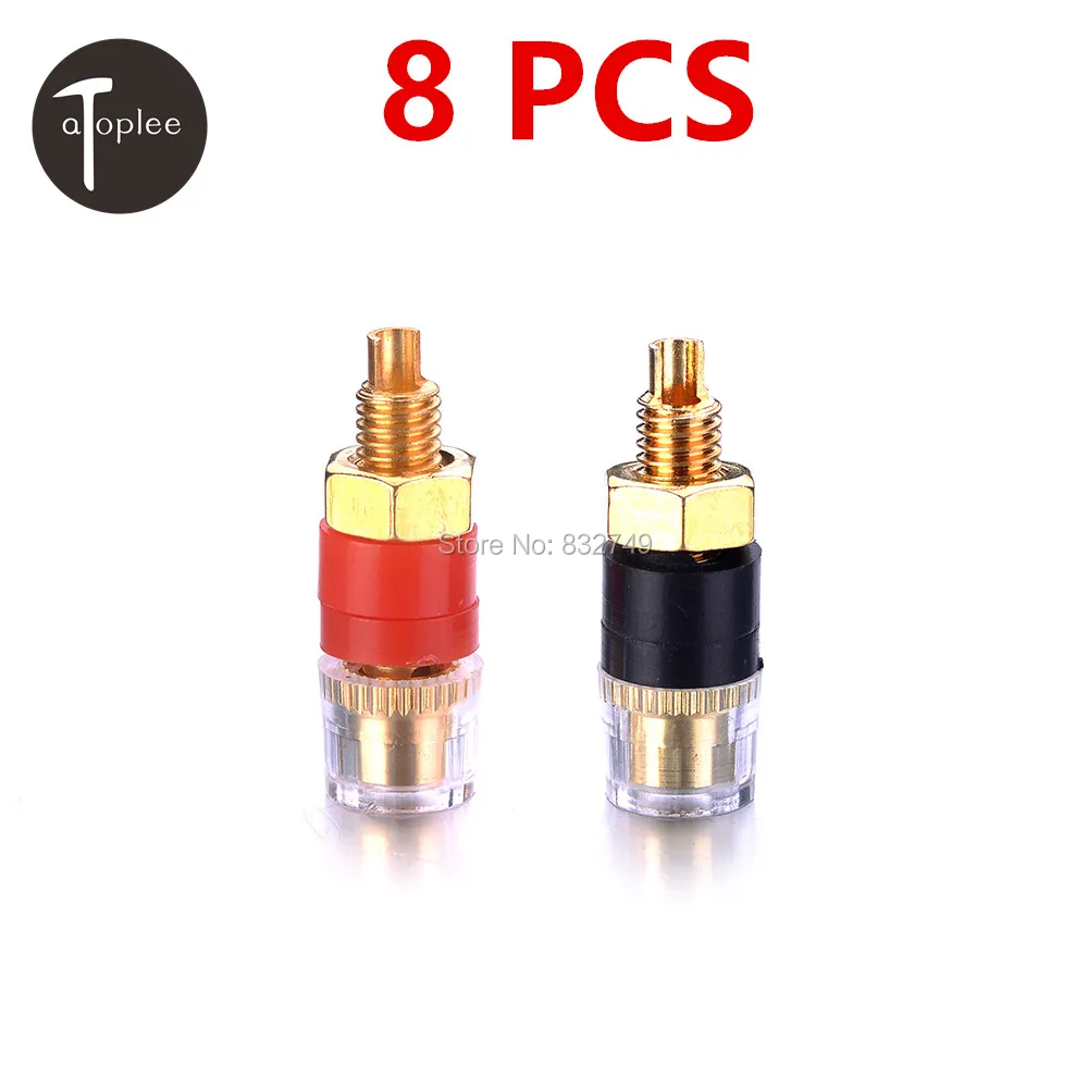 

Wholesale 8 PCS Binding Post Banana Jack Socket Panel Mount for Safety Protection Plug 2 Colors Banana Jack Socket
