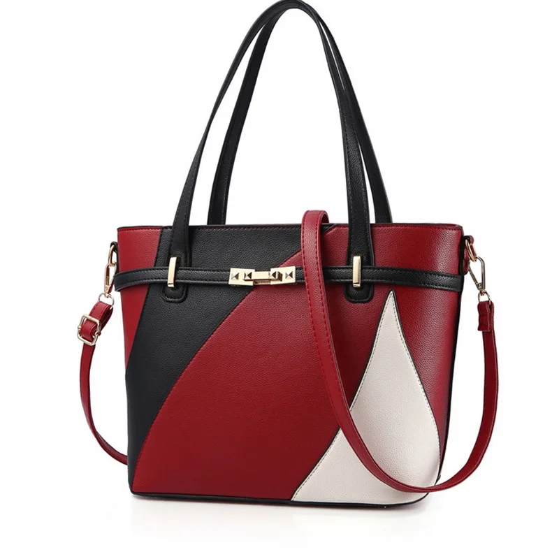 

NIBESSER Women Handbags Shoulder Bag Women's Casual Tote Bag Female Patchwork Handbags High Quality Sac a Main Shopper Bag Purse