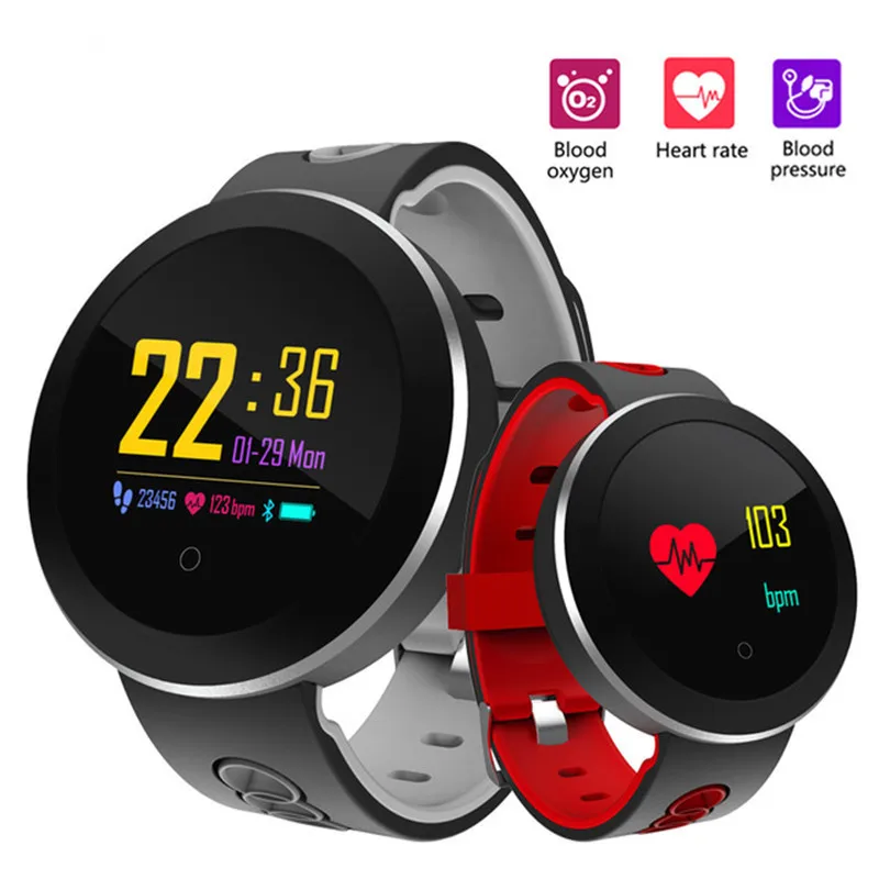 

Q8 Pro Bluetooth Smart Watch 0.95 Inch OLED IP68 Waterproof Men Ladies Heart Rate Monitor Fitness Tracker Smartwatch