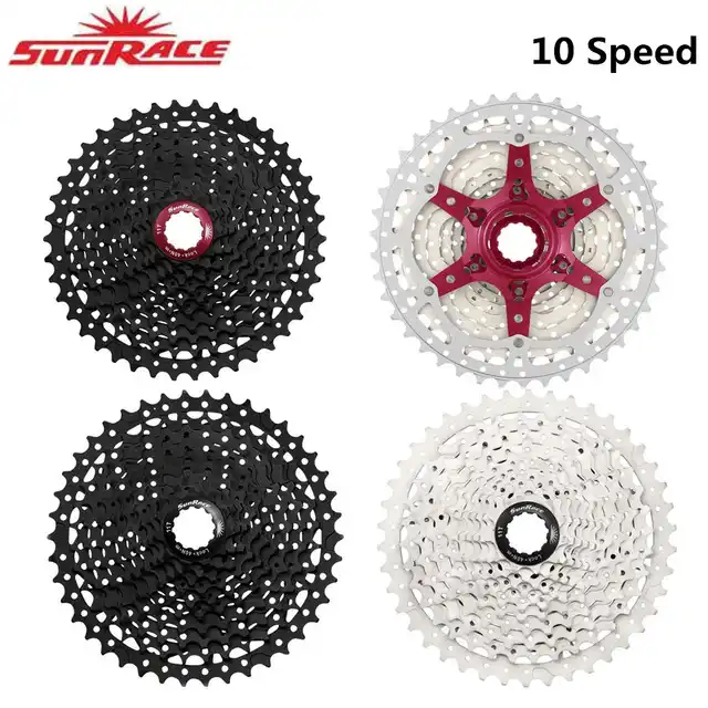 SUNRACE KMC 8//9//10//11S MTB Bike Cassette Chain 11-40//42//46T Sprocket Derailler