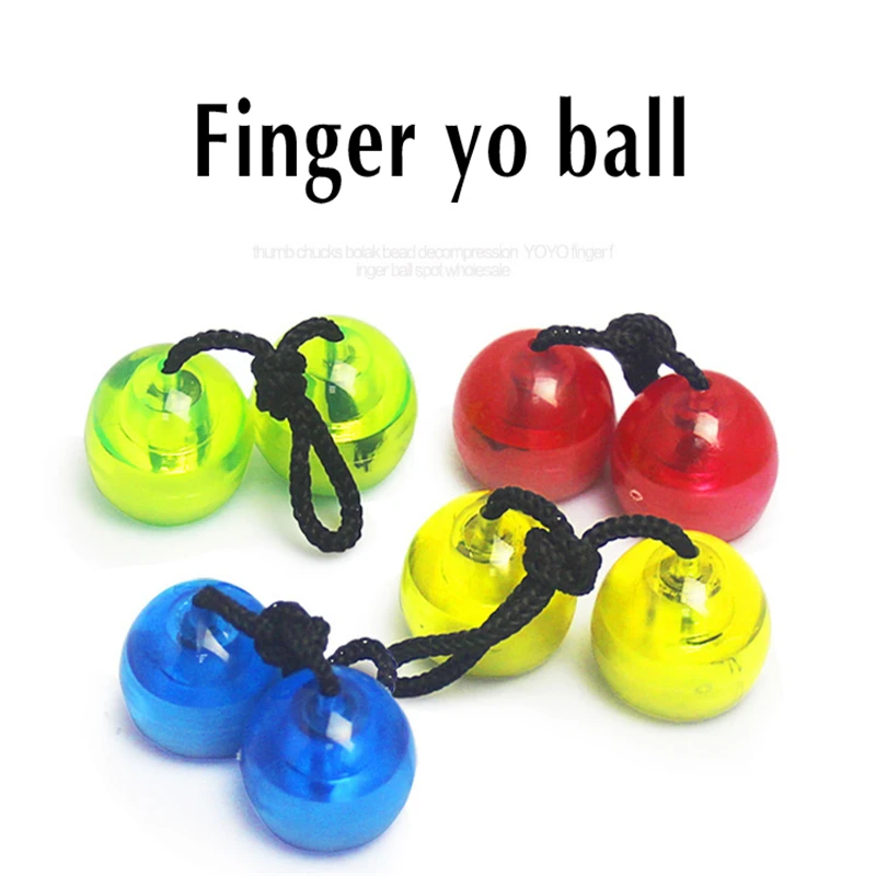 Funny Bundle Control Roll Game Finger Ball Anti Stress Toy Decompression yoyo ball creative novelty luminous June gifts for kids Funny Bundle Control Roll Game Finger Ball Anti Stress Toy Decompression yoyo ball creative novelty luminous June gifts for kids