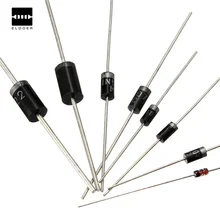 Горячая Распродажа 100 шт./компл. 8 значений диод сумка Ассортимент Комплект 1N4148 FR107 1N5408 для Arduino Стандартный восстановления Мощность выпрямителя