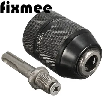 

1pc Professional Heavy Duty Keyless Impact Drill Chuck 2-13mm Precision Quick Change Chuck Clamping Power Tool