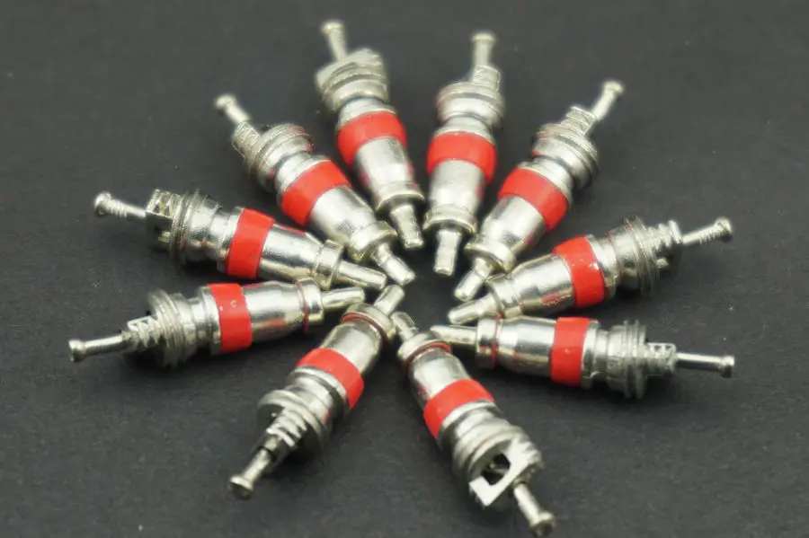 10PCS Lot Tubeless Tire Tyre Valve Stem Cores Car Bicycle Bike 
