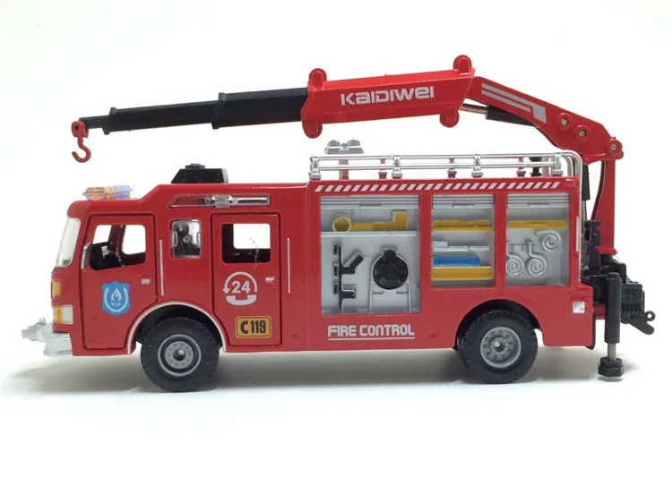 1:50 Масштаб сплав инженерные машины сплав модель автомобиля пожарная машина Спасательные города пожарные двигатели детские игрушки