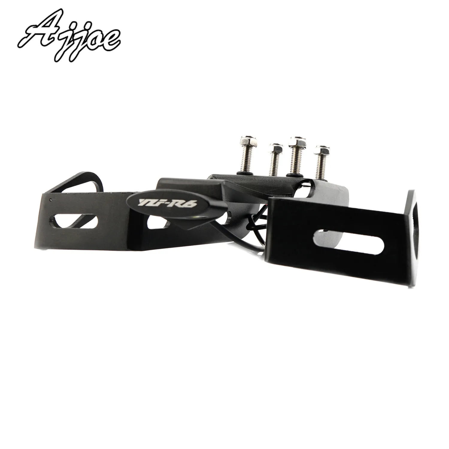Motorcycle License Plate Holder License Bracket Tail Tidy For Yamaha YZFR6 YZF-R6 YZF R6 2006- Black