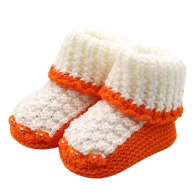 Обувь для малышей; Сезон Зима; для новорожденных вязаный шнурок; обувь ручной работы с пряжкой; теплые детские ботиночки; l1213