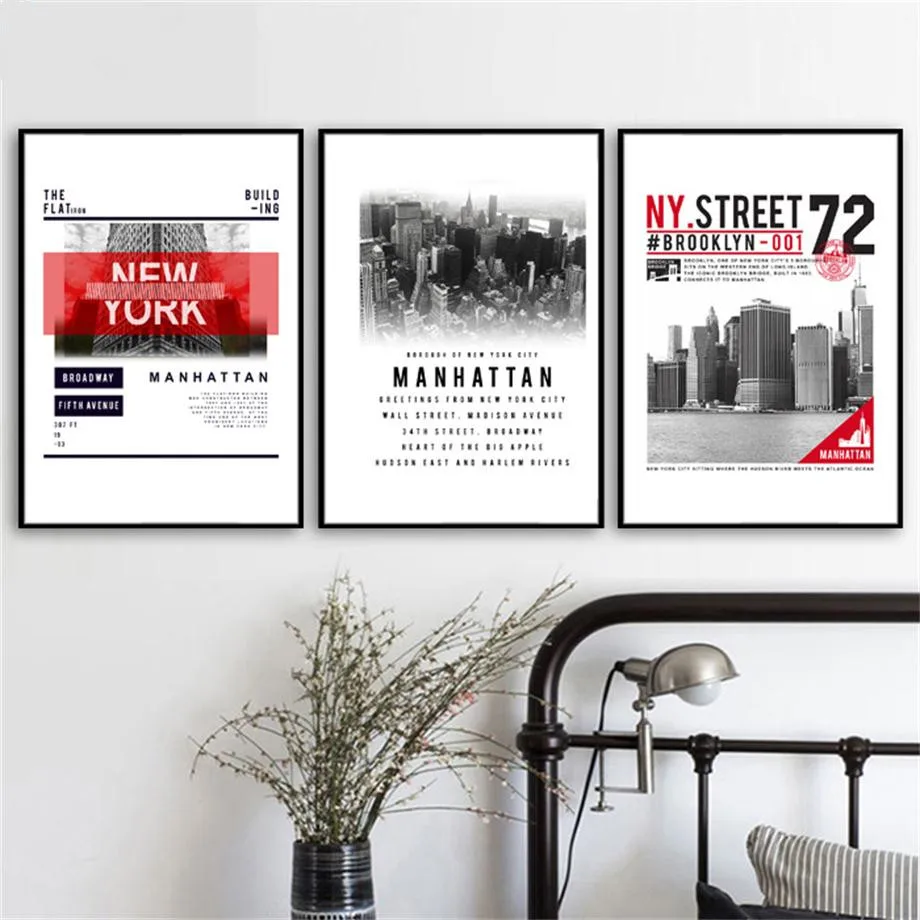 New-York-Manhattan-Map-Landscape-Canvas-Painting-Wall-Art-Print-Nordic-Poster-Black-White-Wall-Pictures (2)