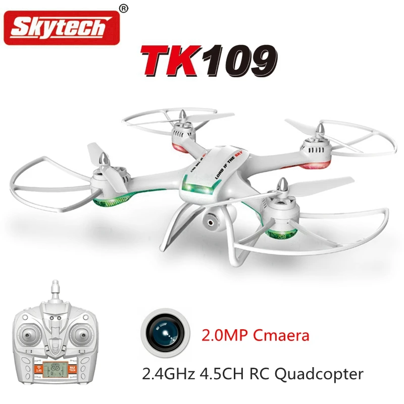 Skytech 2 4G 4 5CH 51CM large professional drone TK109 with 2 0MP Camera font b